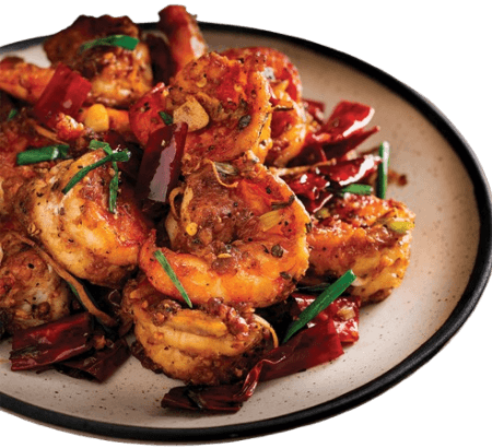 Schezwan Prawns