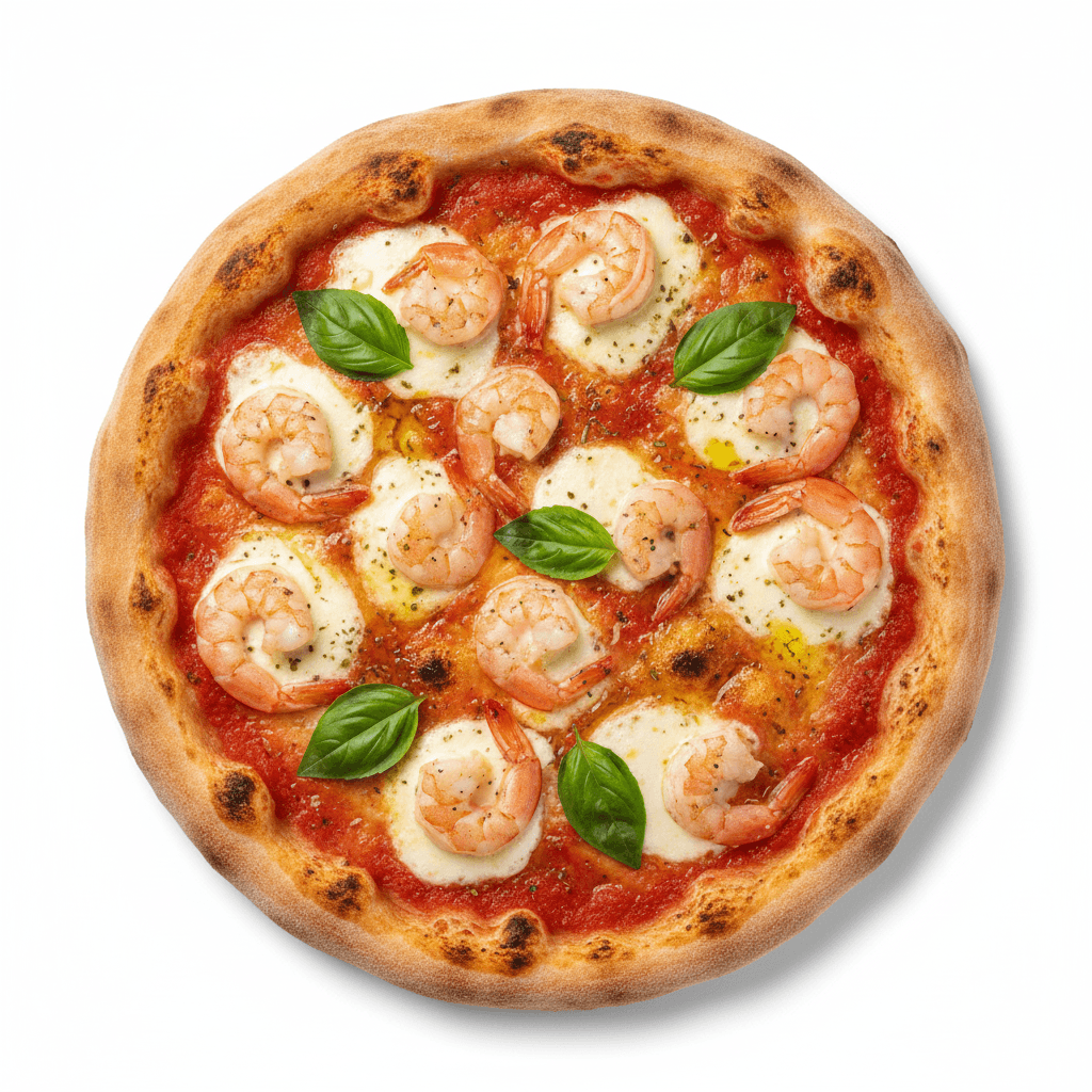 Pizza Fruits De Mer Méga