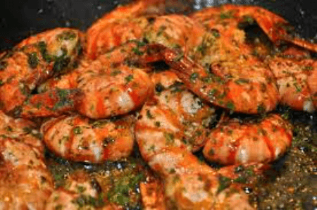 Gambas Sautées à l'Ail