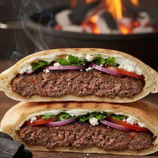 Sandwich viande hachée