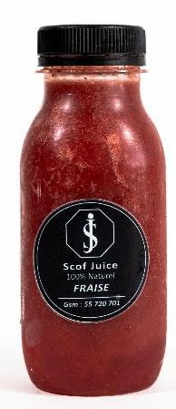 JUS FRAISE FRAMBOISE