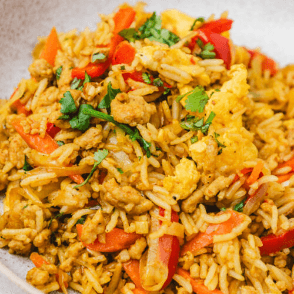 Chicken Singapore Rice