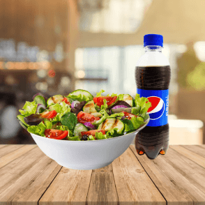 Menu Salade avec Boisson