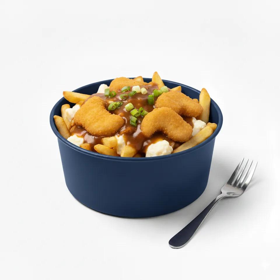 Poutine Poulet Pané