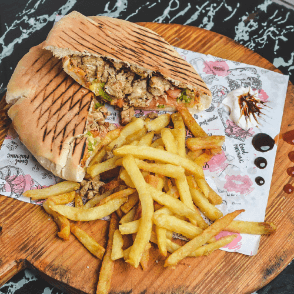 Sandwich Tabouna Escalope Grillée