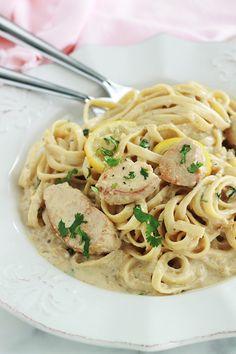 Tagliatelle Pollo Al Fredo