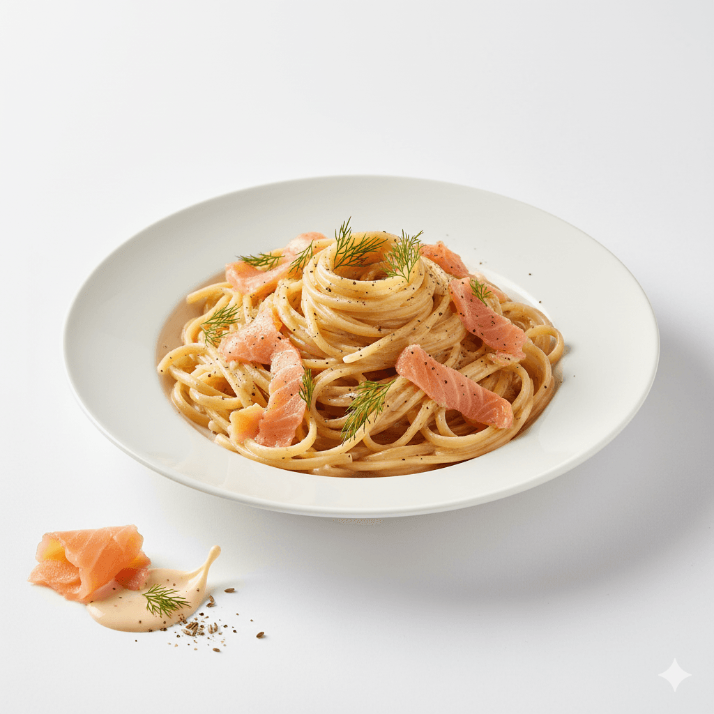 Linguine Saumon Fumé