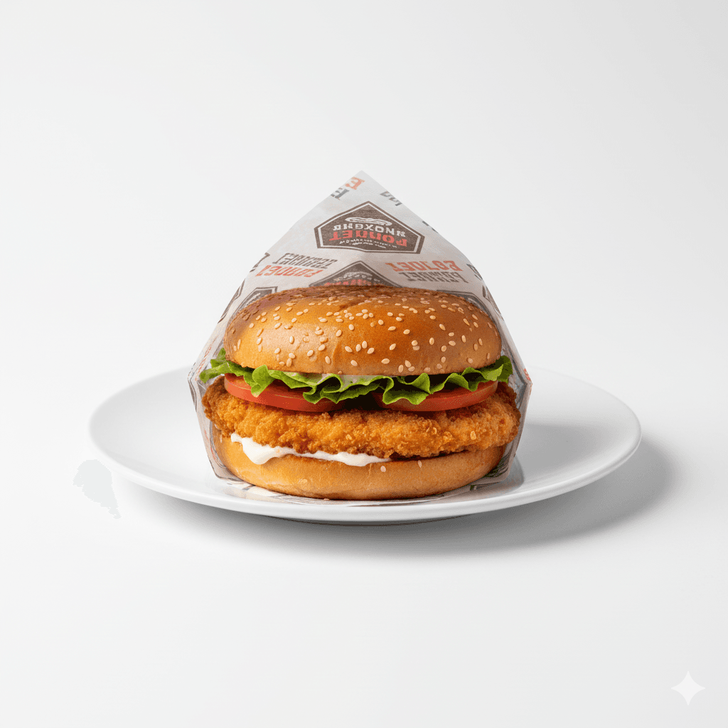 Burger au Poulet Crispy