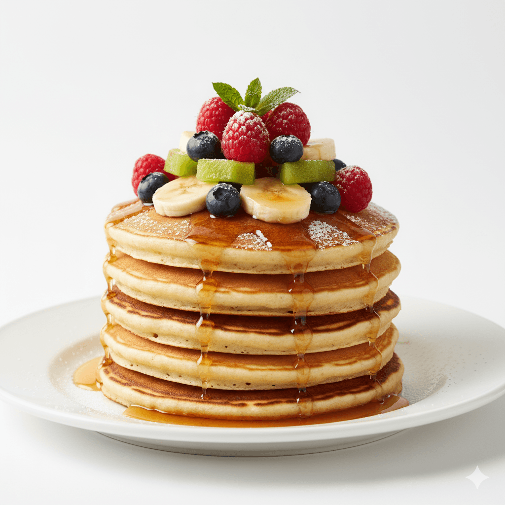 Pancakes aux fruits