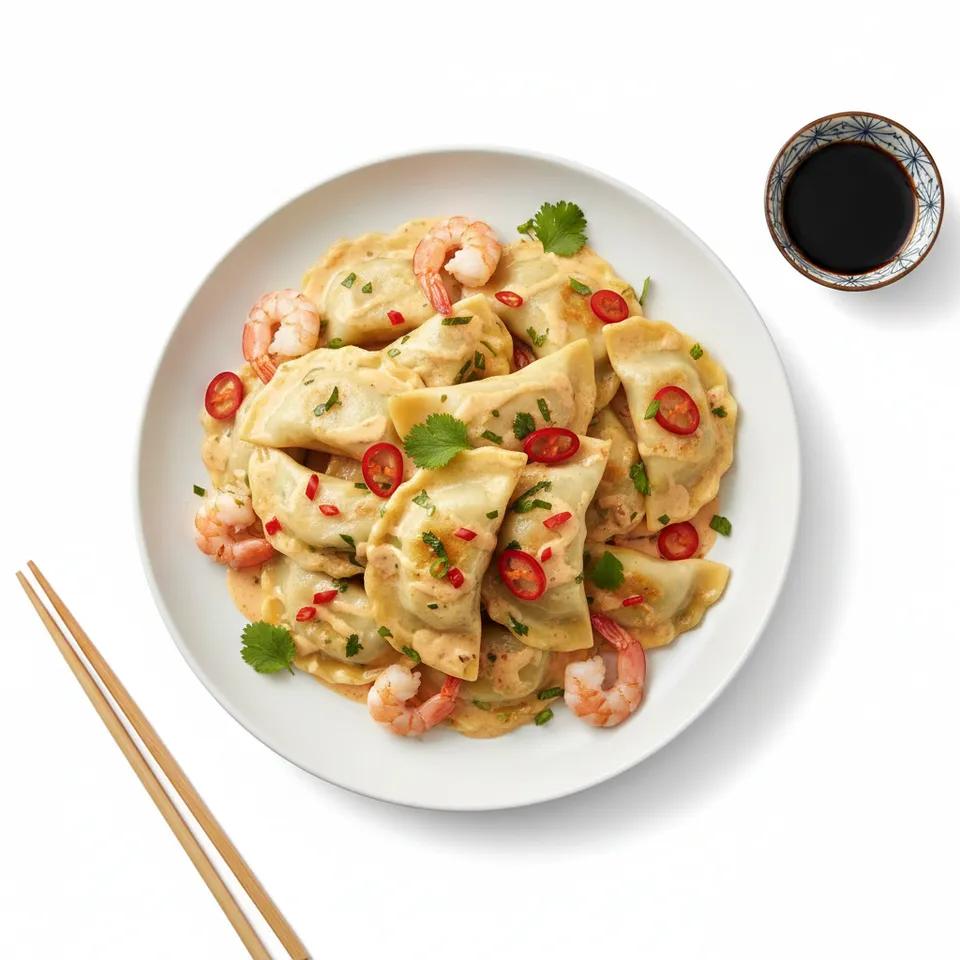 Ravioli crevettes