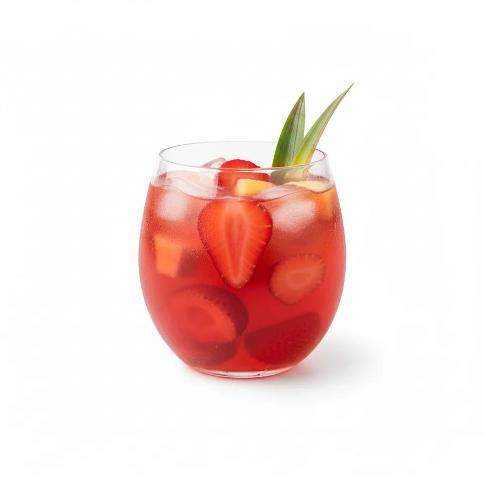 Pinapple strawberry Sangria
