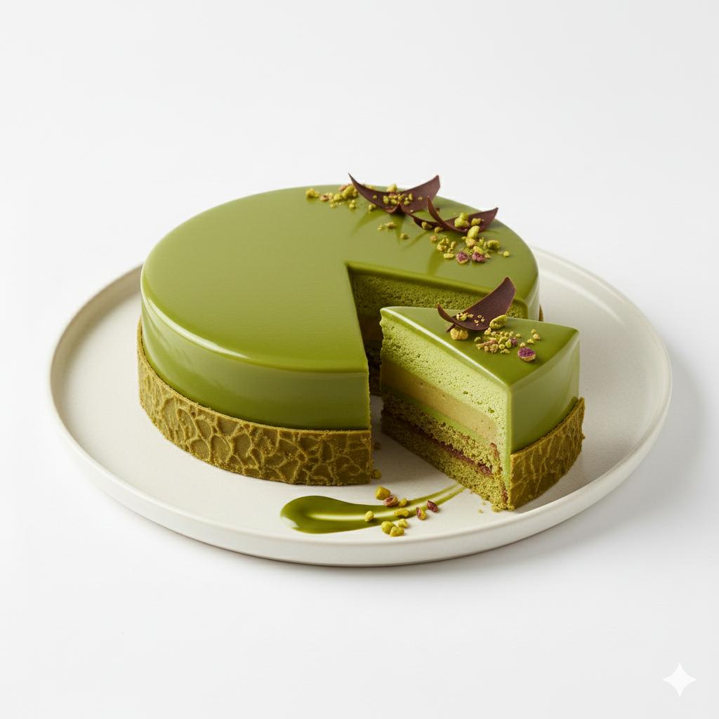 Entremet 100% Pistache