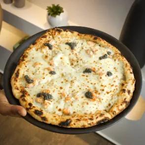 Pizza saumon
