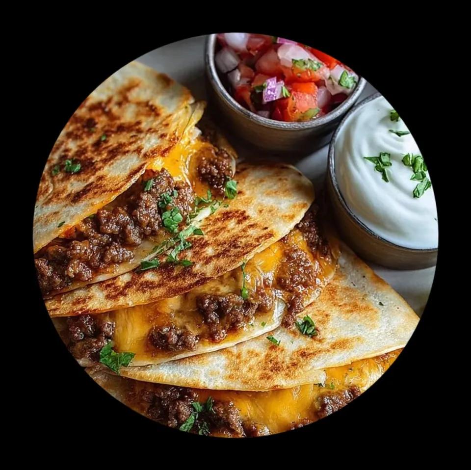 Quesadillas Viande hachée