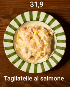 Tagliatelle al Salmone