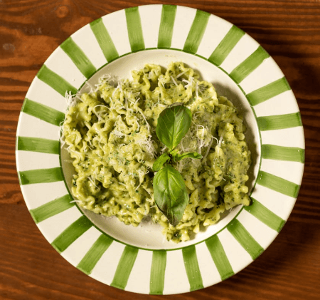 Pappardelle Ricce al Pesto