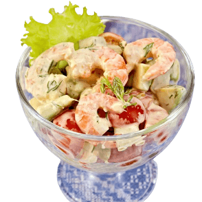 Cocktail d'Avocat aux Crevettes