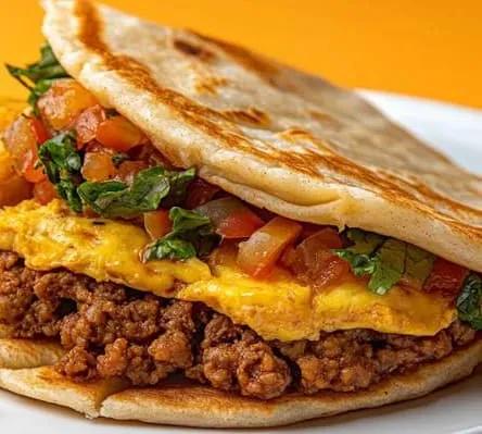 Chapati Viande