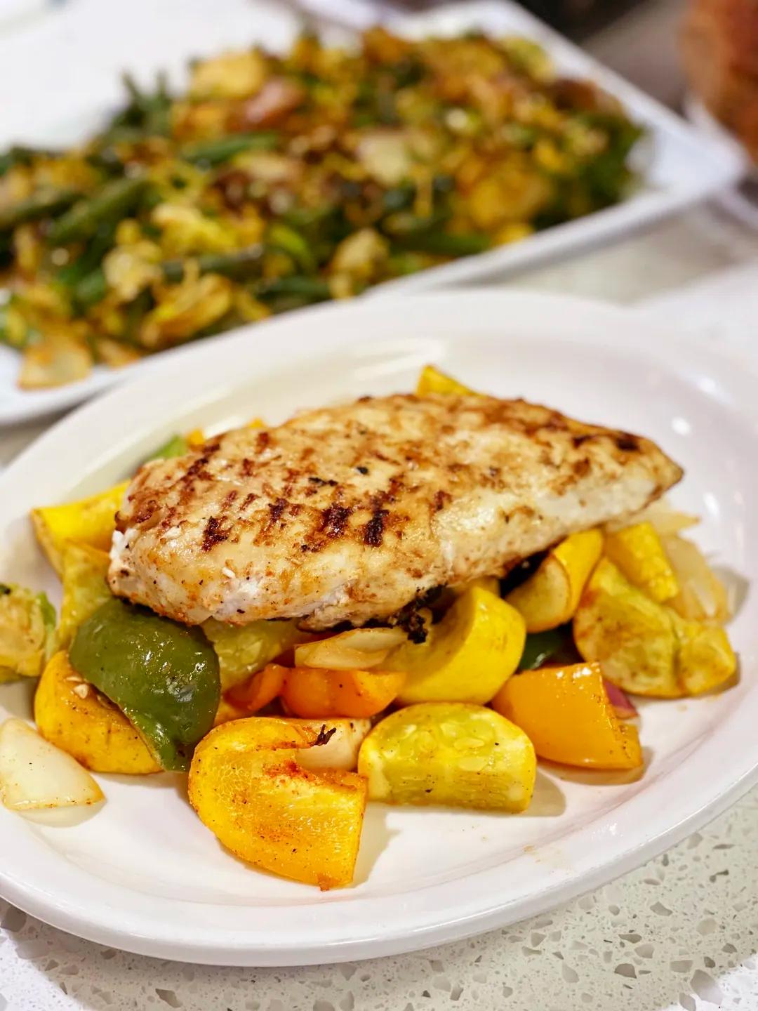 Plat Escalope Grillée