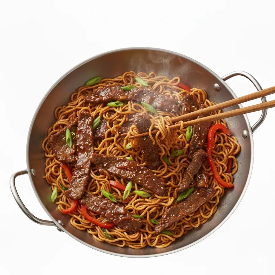 Wok Nouilles Boeuf