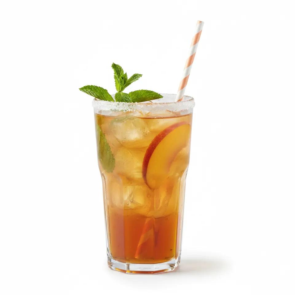 Ice Tea Peach Homemade