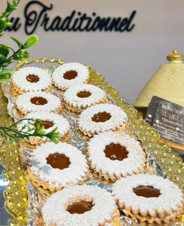 Sablé sucré Confiture