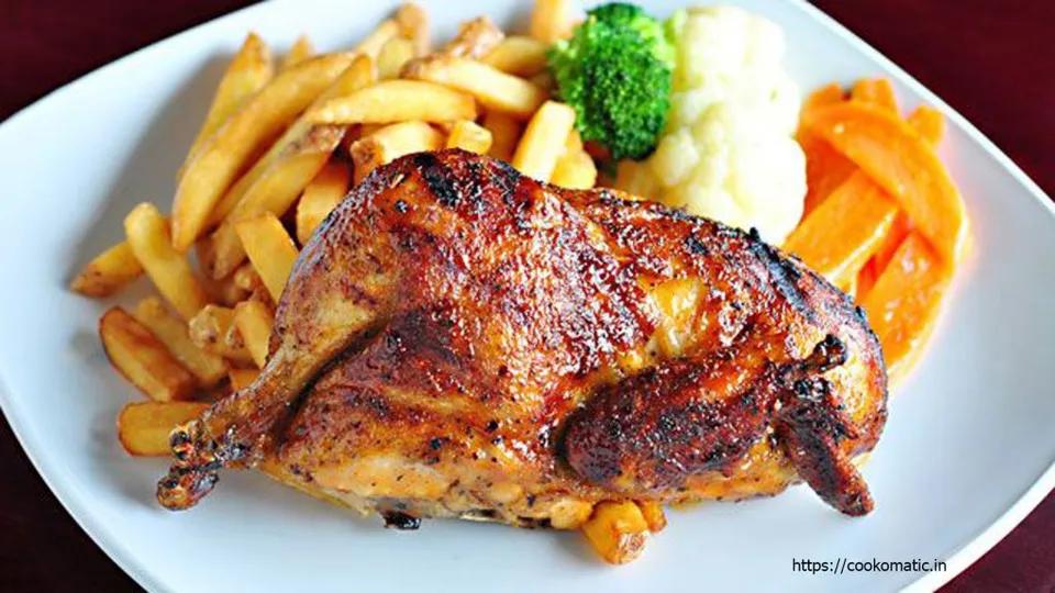 Plat 1/2 Poulet Grillé