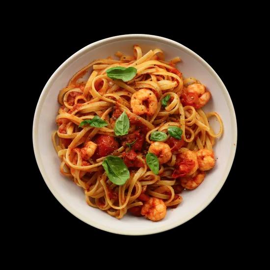 Spaghetti crevettes 