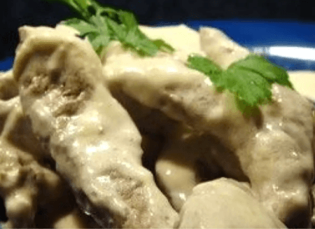 Emincé de Bœuf à la Crème