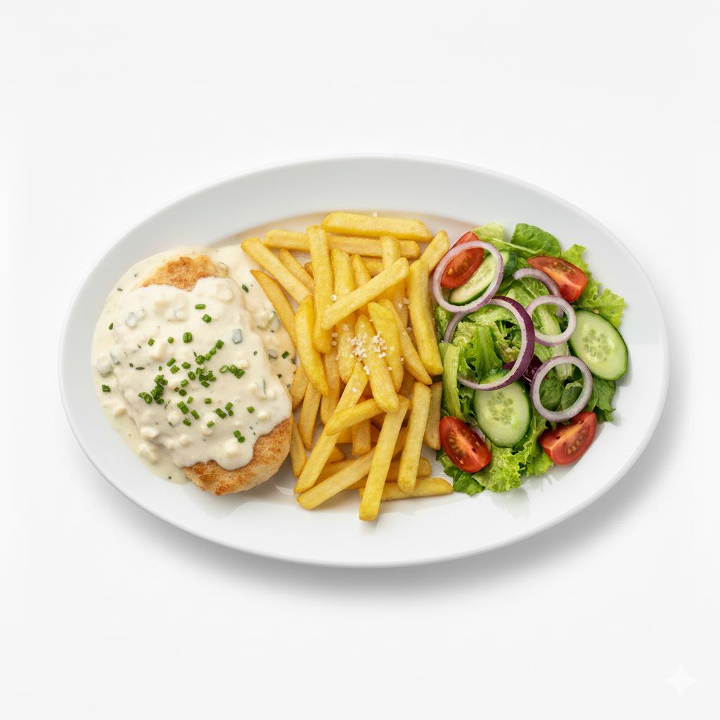 Plat Escalope à la crème