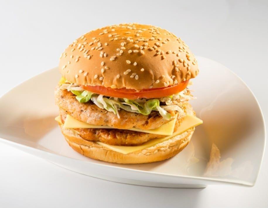 Double Chicken Burger