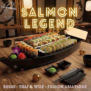 Salmon légende 100 pièces