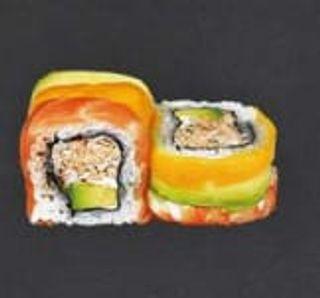 Rainbow Roll - Spéciaux 4 Pièces