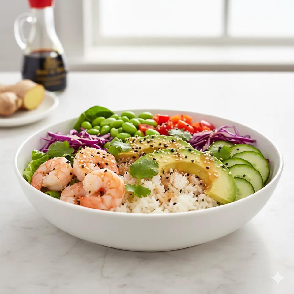 Poke Bowl Crevette