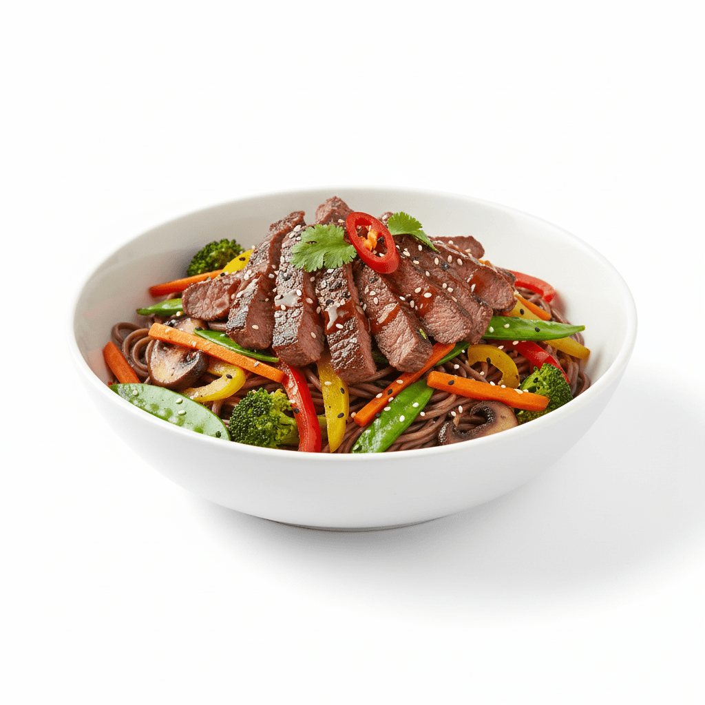 Wok Émincé de Rumsteck