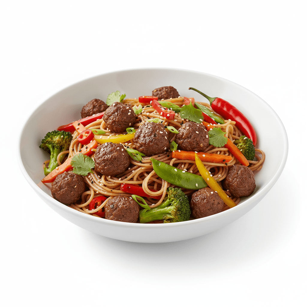 Wok Bille de Bœuf Haché
