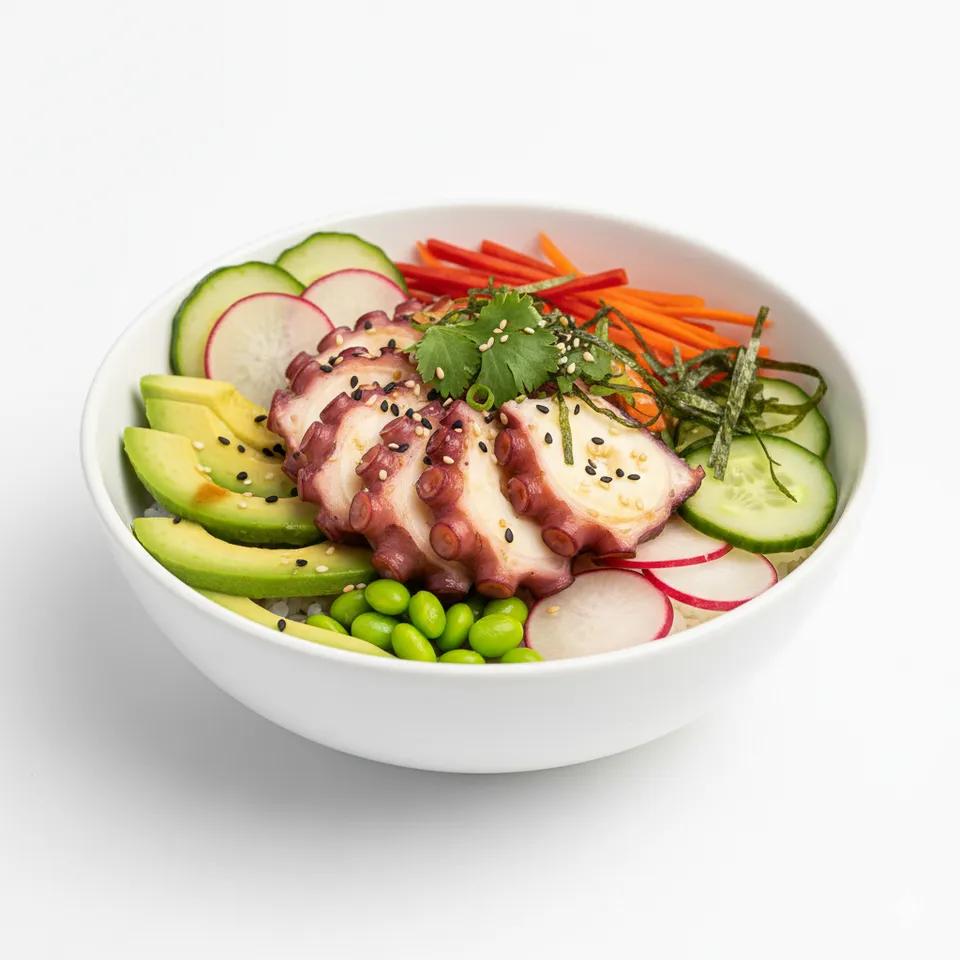 Poke Bowl Poulpe