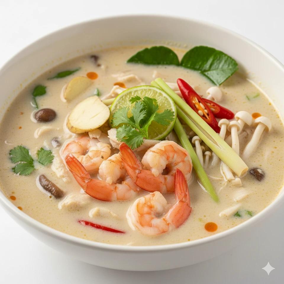 Soupe Tom kay Crevette