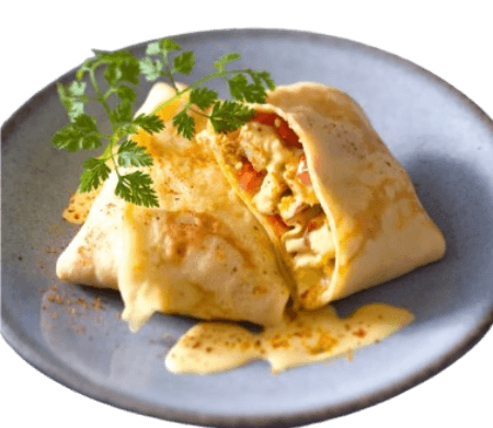 Crêpe Poulet et Fromage