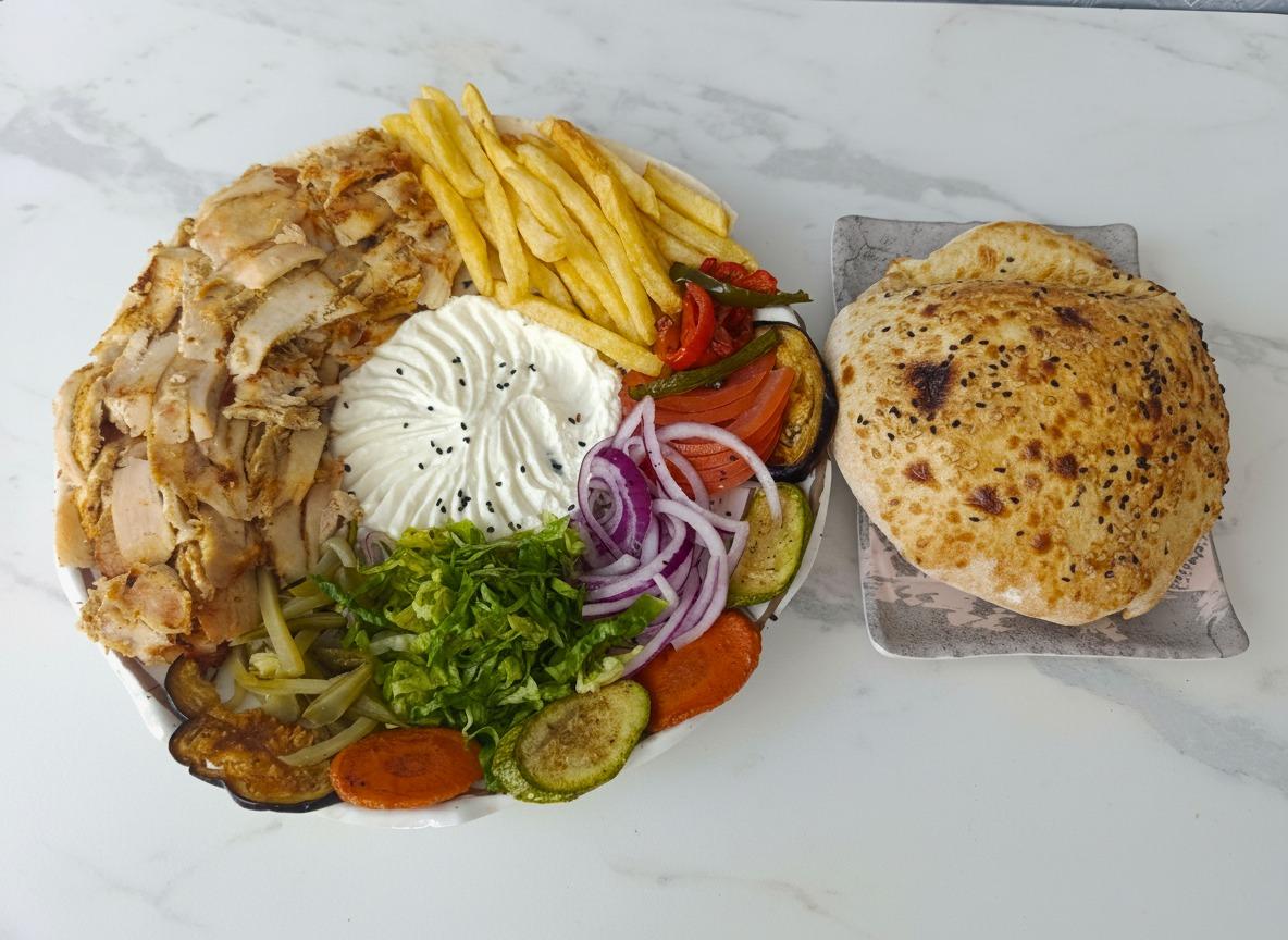 Assiette Poulet Légumes