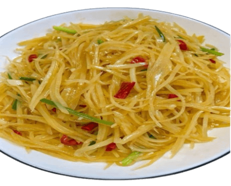 Pommes de Terre Effilochées Aigres Douces 酸辣土豆丝