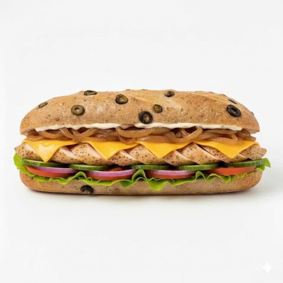 Sandwich Pain Aux Olives