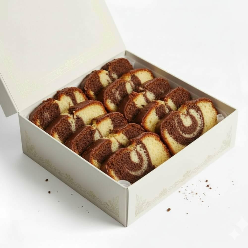 Boîte de Cake Marbré (1 Pièce)