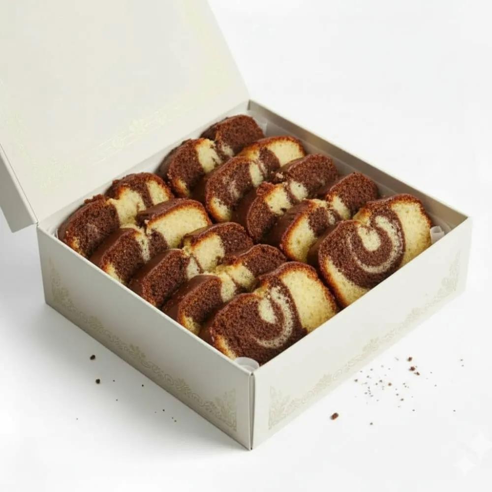 Boîte de Cake Marbré (1 Pièce)
