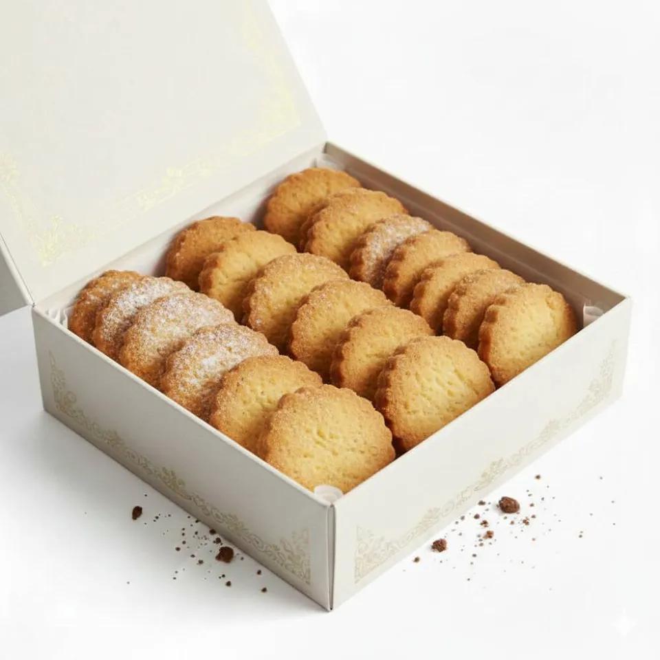 Boîte de Biscuits Au Citron