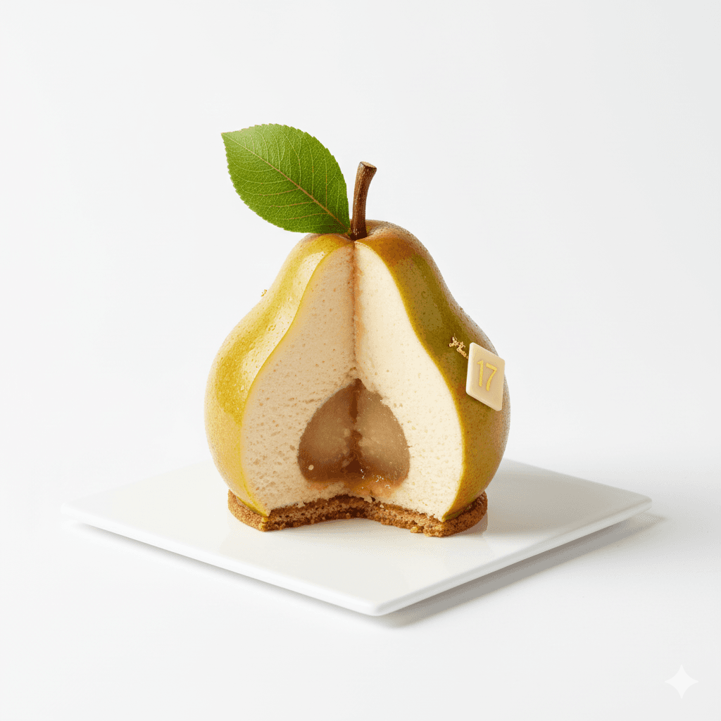 Trompe-l'oeil poire
