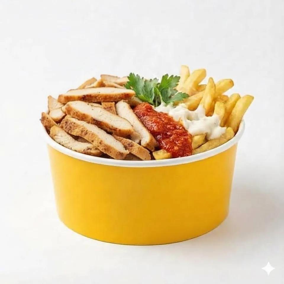Box Escalope, Poulet Fumé