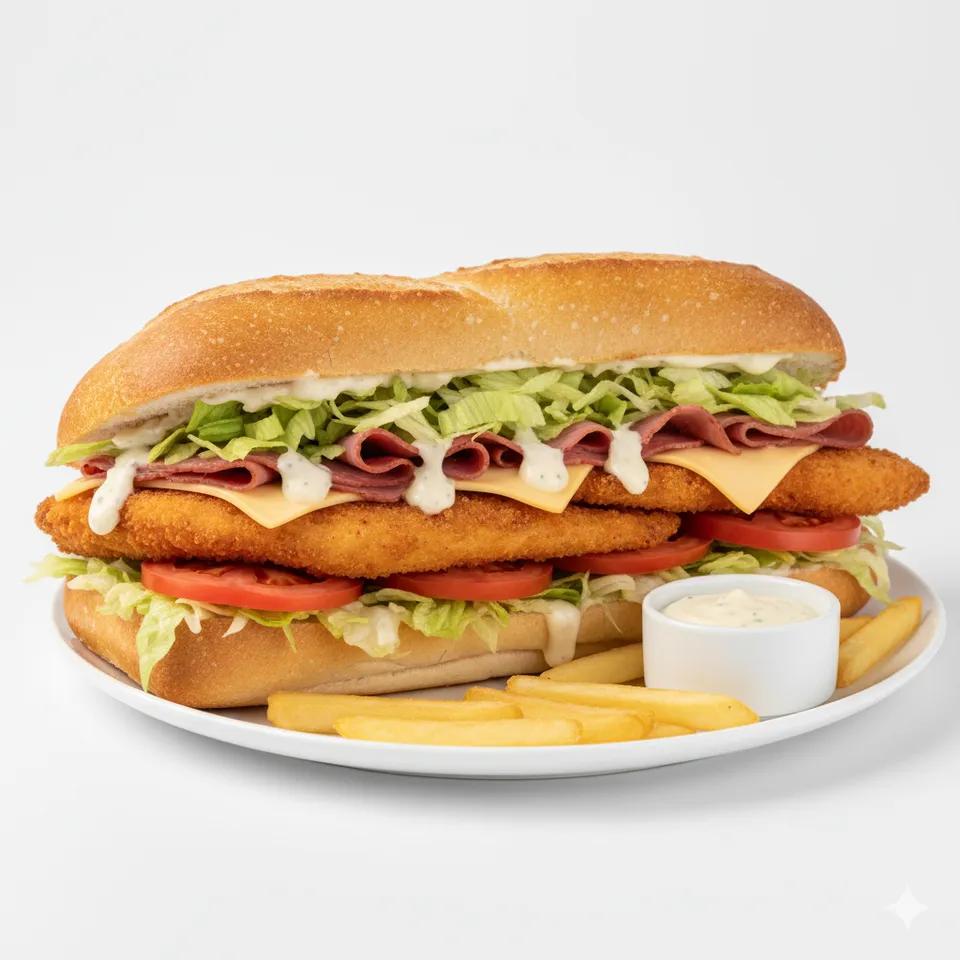 Sandwich Cordon Bleu