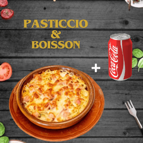 Pasticcio + Boisson