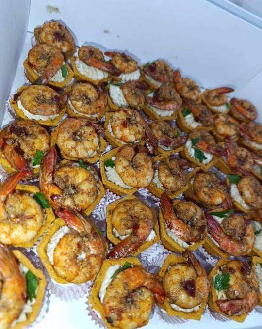 Salé Soirée Crevette Ou Saumon